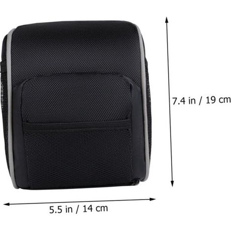 Bolsas para cuadros de bicicleta，Bolsas de herramientas para bicicletas de exterior，Bolsas de almacenamiento fáciles de montar (1/4)