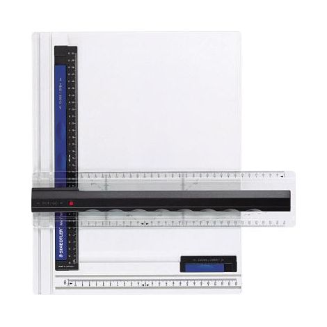 STAEDTLER Zeichenplatte STAEDTLER® Mars® DIN A4 ohne freie Nullpunktwahl Kunststoff weiß (1/3)