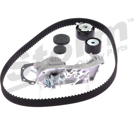 Kit de distribution avec pompe à eau compatible Dacia, Lada, (1/5)