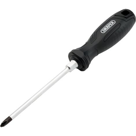 Draper PH2X125MM Philips Screwdriver with Hard Grip Handle – Precision Flat-Head Screwdriver for Professional and DIY Use