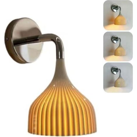 Applique murale moderne Kartell, éclairage décoratif LED, lampe de chevet, G9, lumière tricolore, convient aux chambres, salons et couloirs. (1/5)