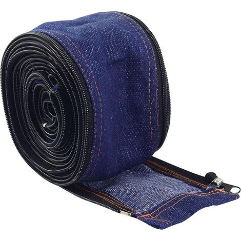 Housse de protection pour câble de torche TIG - Style cowboy avec fermeture éclair - Longueur 7,5 mètres (1/4)