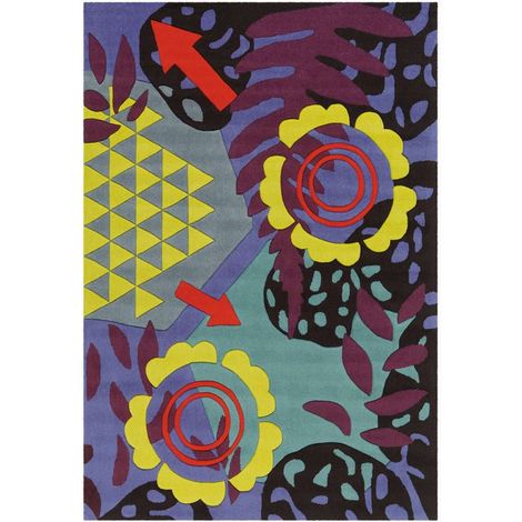 Tapis spirit 3136 multicolore - 140 x 200 cm (1/4)