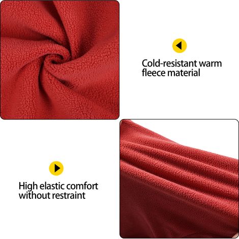 Veste polaire pour chien, manteau d'hiver chaud, pull à quatre pattes pour chiens de taille moyenne et grande (1/5)