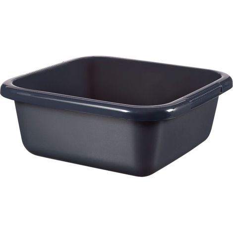Curver Afwasbak Vierkant 10L Anthracite