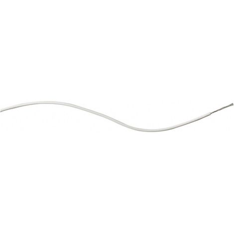 Fil de câblage LiYv TRU COMPONENTS LiY-V 1564515 1 x 0.08 mm² blanc 100 m