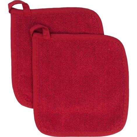 Gant De Cuisinière - Manique En Coton - Protection Thermique Pour Four Et Casserole - Usage Cuisine Maison Et Professionnelle - 2 Pièces (1/5)