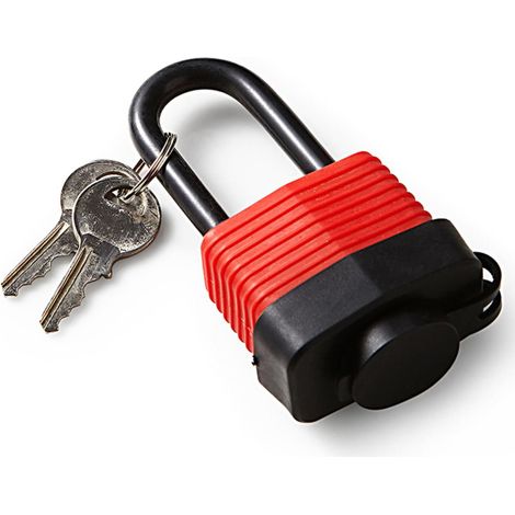 Dekton 40mm Steel Shackle Outdoor Waterproof Padlock & Keys Alike (1/2)