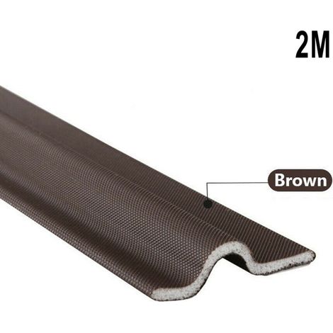 Joint D'Etanchéité Pour Fenêtre - Bande Auto-Adhésive En Mousse PU - Isolation Anti-Vent Anti-Brut - Pour Fentes De 0 À 20 mm - Longueur 2 m (1/5)