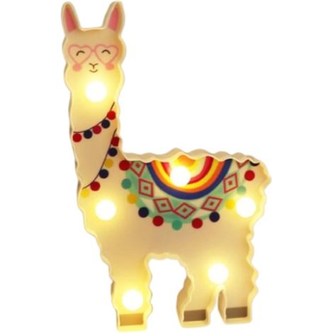 Night Lights, 6 LED Lights, Cute Animal Shape Night Lamp, Painted Night Lamp, LED Night Light, Decoration Lamp for Christmas Party (1/5)