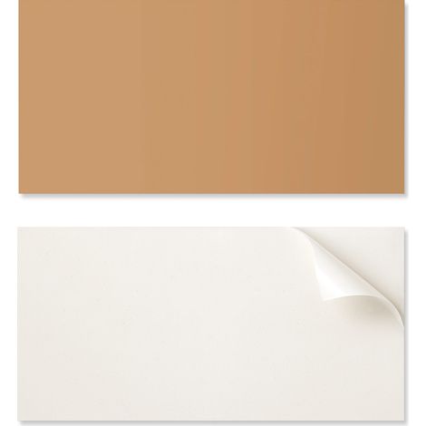 Panel de vinilo autoadhesivo perfecto para interiores modernos, 100x50 cm, color naranja.