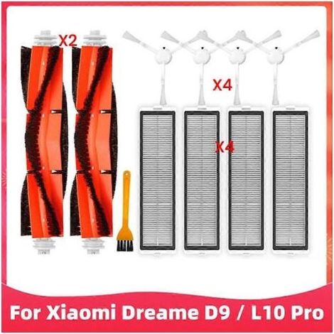 Pour Dreame D9, D9 Max, L10 Pro, Trouver LDS Finder Roller Side Brush Hepa Filter Accessory Parts (1/5)