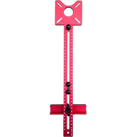 Gabarit de fraisage pour défonceuse, pour découpe de cercles en menuiserie. (1/5)