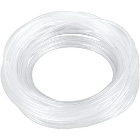 Tuyau en silicone non toxique de 4 mm/5,6 mm x 10 mètres, tuyau pour conduit d'air, tuyau flexible en PVC, idéal pour les réservoirs et les aquariums. (1/5)