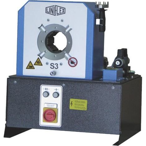 Pressa per tubo flessibile completa UNIFLEX S3ECO