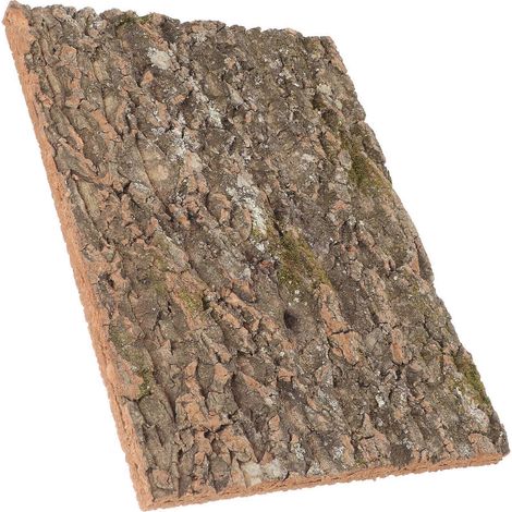 Décoration en écorce de liège pour reptiles, adaptée aux récipients en verre, plateformes d'escalade naturelles, convient aux lézards et aux tortues, matériau en liège de qualité supérieure, fond d'ha (1/5)