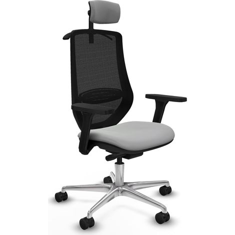 Sedia Ufficio con Poggiatesta Mardos traslack Piqueras y Crespo D086N2H Grigio chiaro (1/5)
