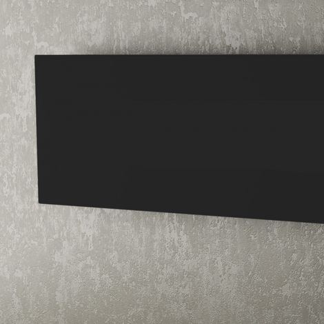 Applique Moderna Rettangolare Wally Metallo Nero 1 Luce 2G11 49Cm (1/5)