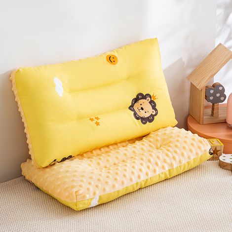 Coussin Doudou 30x50cm en pur coton, coussin pour bébé, coussin de sieste, forme douce et veloutée (1/4)