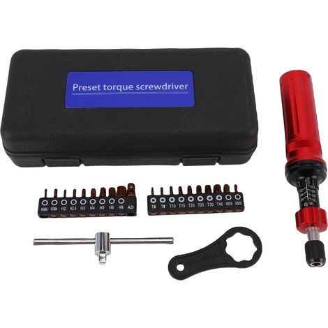 Tournevis dynamométrique 19 embouts 10-70in-lb, pour atelier (1/5)