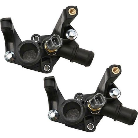 Deux boîtiers de thermostat de système de refroidissement 7M5G-8K556-AC compatibles avec Fiesta/Focus (2012-2016). (1/5)
