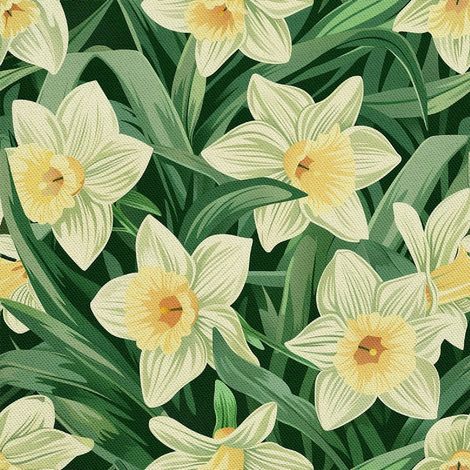 Outdoor dekostoffe oxford - Motiv Frühling I DX7305 (1/5)