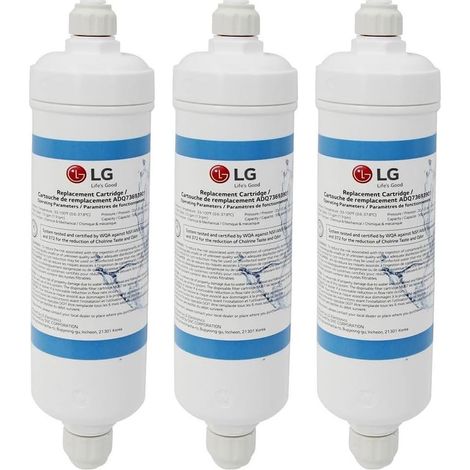 Lot de 3 Filtres à eau d'origine Frigo, Réfrigérateur, Congélateur ADQ73693901 Frigo, Réfrigérateur, Congélateur ADQ73693901 (1/5)