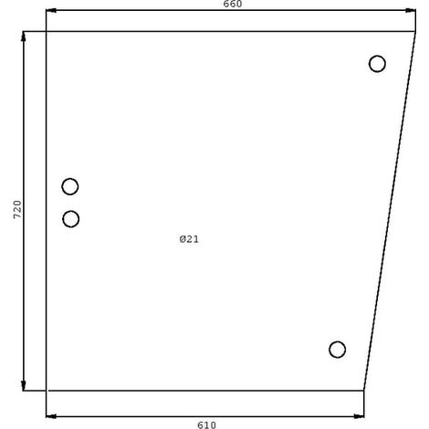 Seitenscheibe UNIVERSAL D7503 (1/2)