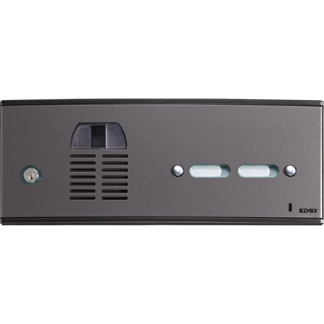 VIMAR - 25V2/35 Pannello a/v con 2 pulsanti grigio sable
