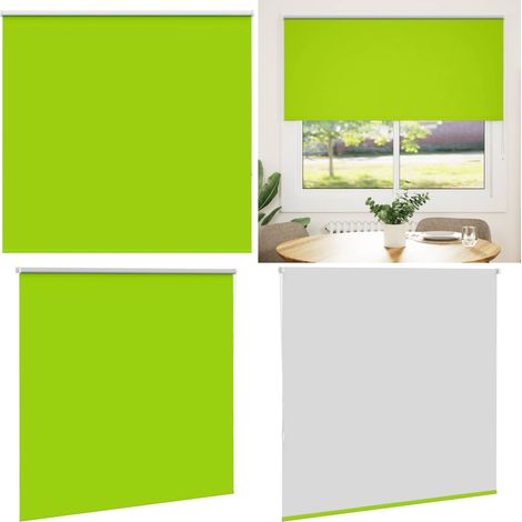 vidaXL Verdunkelungsrollo Grün 150x175cm Stoffbreite 146,6cm Polyester (1/5)
