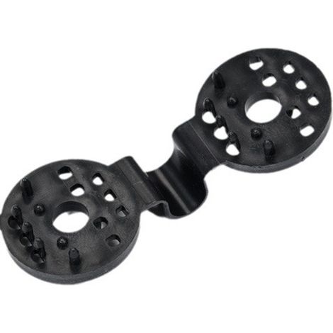Lot de 50 clips de fixation, accessoire pour toile d'ombrage, plastique résistant, œillet spécial, jardin et serre (1/5)