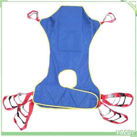 Élingue de levage patient - FAFEICY - Universelle - Polyester - 230 kg - 6 sangles réglables (1/5)