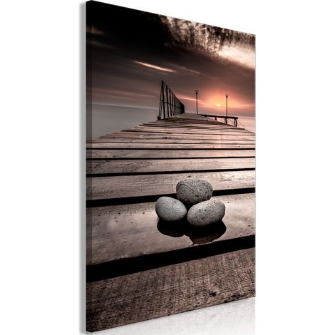 Gemälde – Sonnenuntergang im September (1-teilig) vertikal (1/3)
