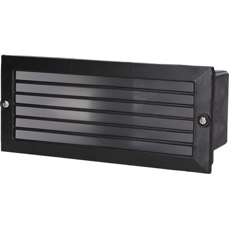 Aplique pared Befale con rejilla E27 Negro (1/5)