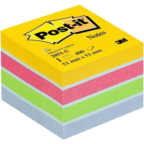 Post It Mini W rfel 2051 51x51mm (ultra Col)