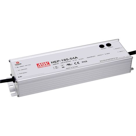 Mean Well HEP-185-24A Alimentatore industriale 24 V/DC 7.8 A 185 W