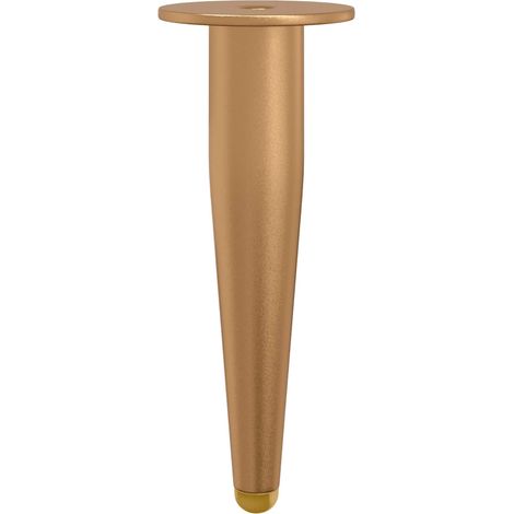Standfüße 2 pcs Gold 98 x 40 mm Eisen vidaXL