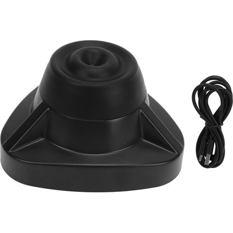 Agitateur Vortex Rechargeable 10000 RPM, Interrupteur Tactile pour Encre de Tatouage, Pigments et Vernis à Ongles, Noir (1/5)