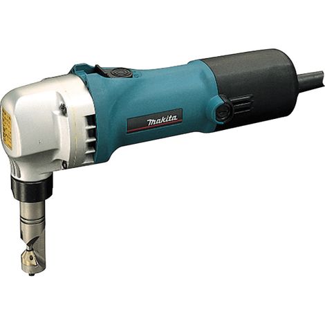 Makita – Grignoteuse électroportative pour tôle ondulée 1,6 mm – Coupe précise jusqu'à 1,6 mm acier – Moteur 550W – JN1601J