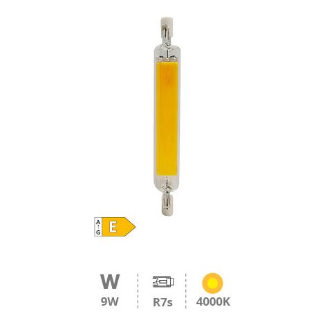 Ampoule Linéaire LED COB 118mm R7s 9W 4000K (1/2)
