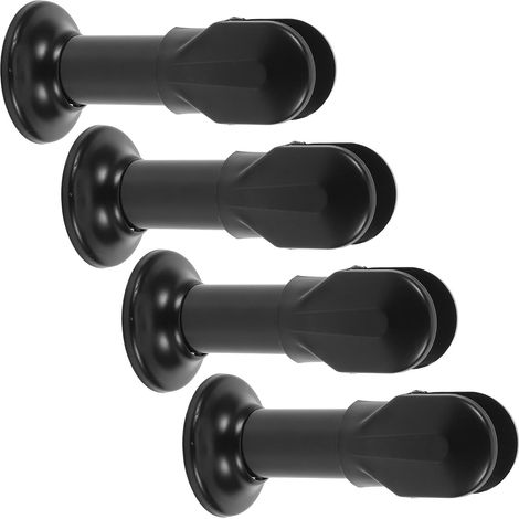 Set di 4 gambe per divisori in acciaio inox, per bagni pubblici, robuste e durevoli, cabine WC, accessori per il bagno, facili da installare. (1/5)