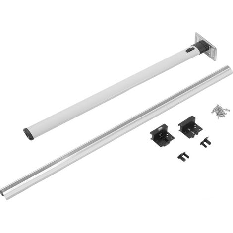 730mm/28.7in Detachable Aluminium Alloy Folding Table Leg for RV, Trailer, Campervan, Caravan, Wall-mounted Desk (1/5)