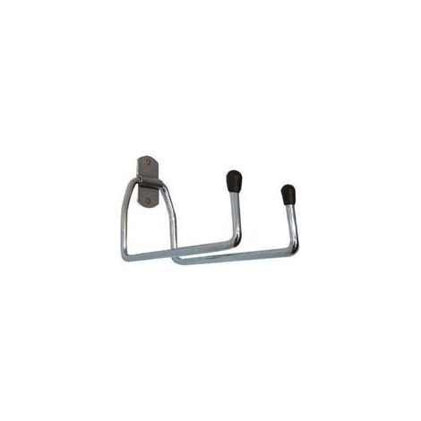 GANCIO PARETE PORTA ATTREZZI DOPPIO ART.305- - cm.8x6x5h. - ø mm.8 - 8 pezzi