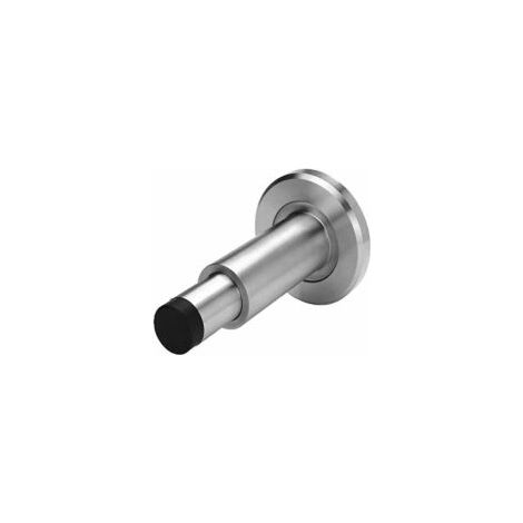 Türstopper und -puffer, Edelstahl 304, verstellbar, extra langer Türstopper aus Gummi, Türgriffschutz, wandmontierter Türstopper