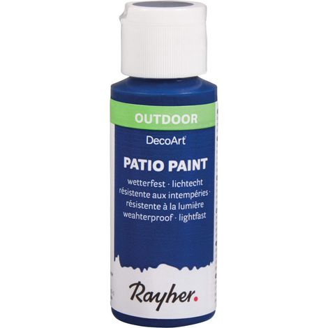 Rayher Patio-Paint, Oltremare, Flacone 59 Ml, 38610384