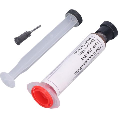 Flux de soudure amovible sans nettoyage, pâte huileuse, outil de réparation pour téléphones et PC, 10 cc RMAUV223 (1/5)