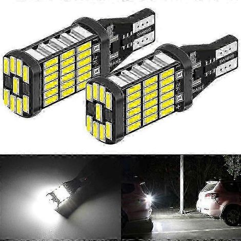 2 ampoules LED Canbus T16 T15 921 W16w pour feux de recul de voiture (1/5)