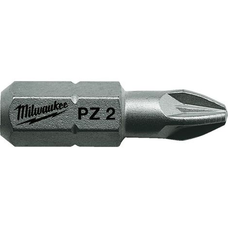 Punta cacciavite Milwaukee pz3 durezza 60 HRC gambo 1 4 (1/2)