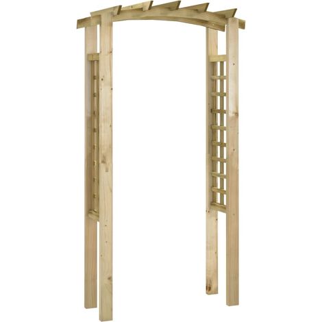 Maison Exclusive - Arco a Traliccio 110x60x210 cm in Pino Massello Impregnato