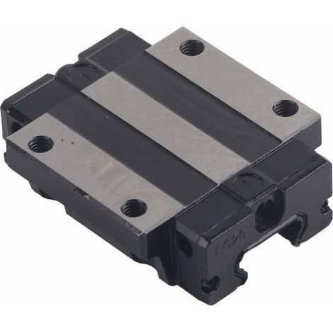 Bloc coulissant linéaire HGW20CC 37.84KN, accessoire en acier pour rail de guidage à haute capacité de charge (1/5)